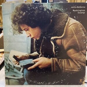 ARLO GUTHRIE Washington County 1970 Reprise Stereo Folk Vinyl LP RS 6411 + ART